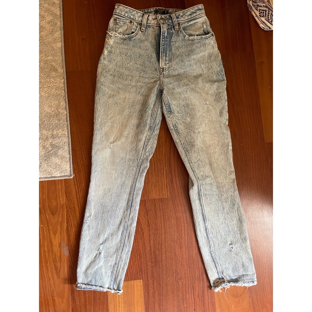 Abercrombie Curve love ankle jeans